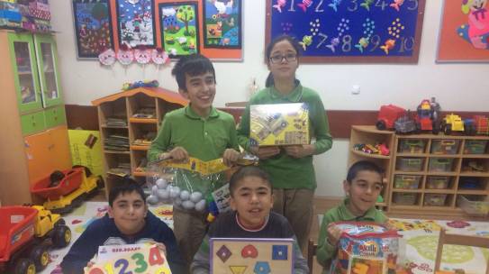 17.02.2017 / Özel Eğitim Sınıfı Eğitim Materyali Yardımı [İstanbul – Orbay İlkokulu]