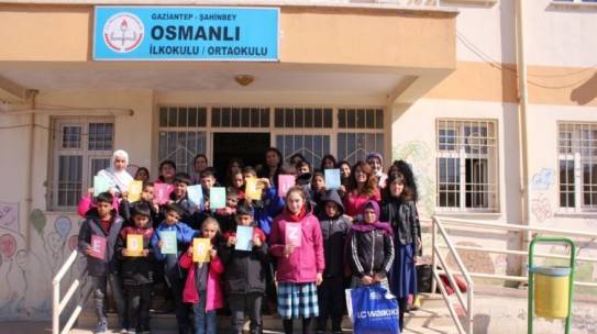 15.02.2017 / Bot & Mont Yardımı [Gaziantep – Şahinbey Osmanlı İlkokulu]