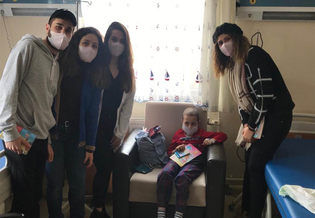 27.02.2019 / Cerrahpaşa Tıp Fakültesi Çocuk Onkoloji Birimi Boyama Seti Yardımı