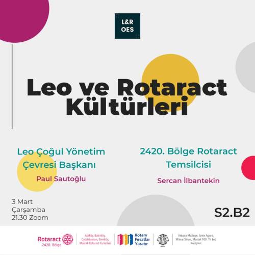 03.03.2021 LeoXRotaract Eğitim Semineri